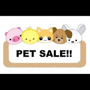 Pet sale